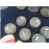 Image 7 : 8 Good Old Sealer Jars ; Ball Midwest, Perfect Set & Extra Lids, Ball Porcelain