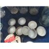 Image 8 : 8 Good Old Sealer Jars ; Ball Midwest, Perfect Set & Extra Lids, Ball Porcelain
