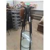 Image 2 : Floor Lamp / What Not Shelf Combo 68" Tall + Up to 13" Wide