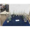 Image 1 : 14 Old Pop Bottles ; Boylan, K, Patio, Pure Spring, Zero, Nu Grape  & Metal Crate
