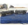 Image 2 : Vintage Train Set Including ; 2 Engines, 2 Cabooses,  Other Cars, Transformer, Track
