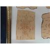 Image 6 : Framed 8"x 10" Metis Birch Bark Biting by Pat Bruderer