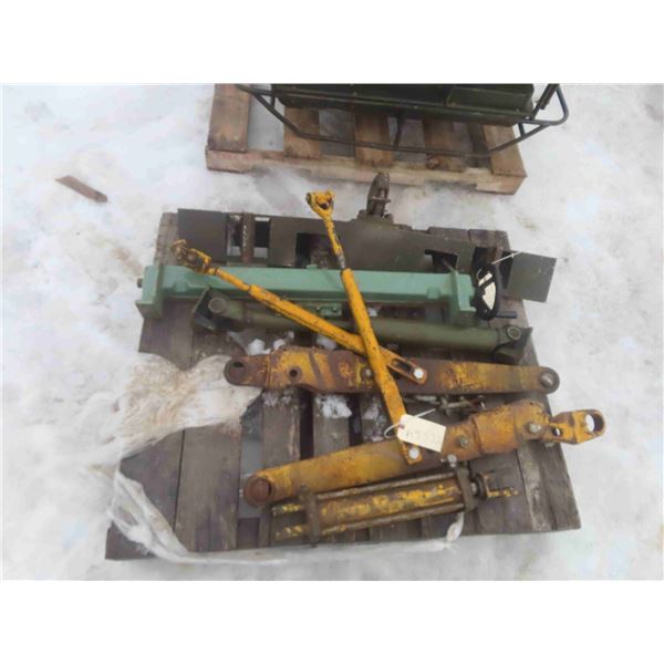 Set 3PH Arms, Hydraulic Cylinder, Drive Shaft, Pintle Hitch