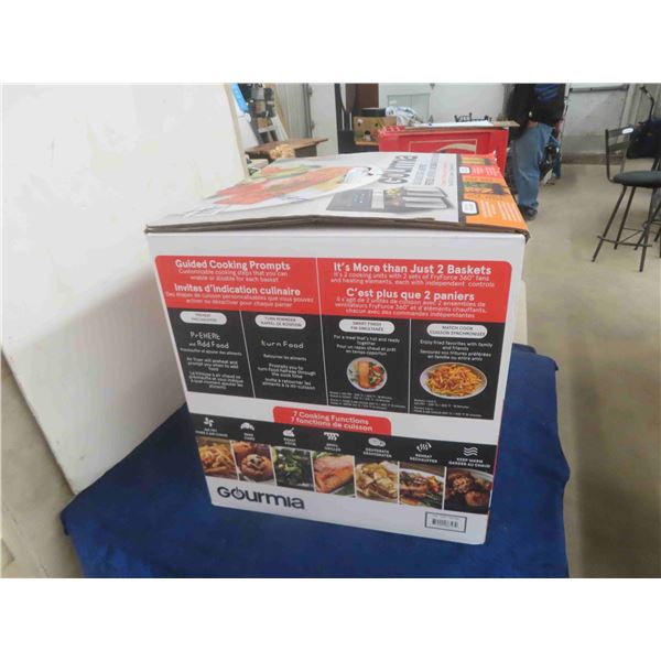 New Gourmia Dual Air Fryer