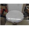 Image 2 : Marble Top Pedestal Fancy Stand 18" x 24" 