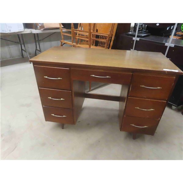 Desk -with 7 Drawers 20" x 30" x 43" 