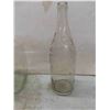 Image 5 : (4) Vintage Glass Bottles ; 4 L Milk, Kik, Brihts, Adanac