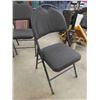Image 2 : 4 Fold Up Padded Chairs