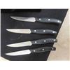 Image 4 : New Henckels 12 pc Knife Set Including Block