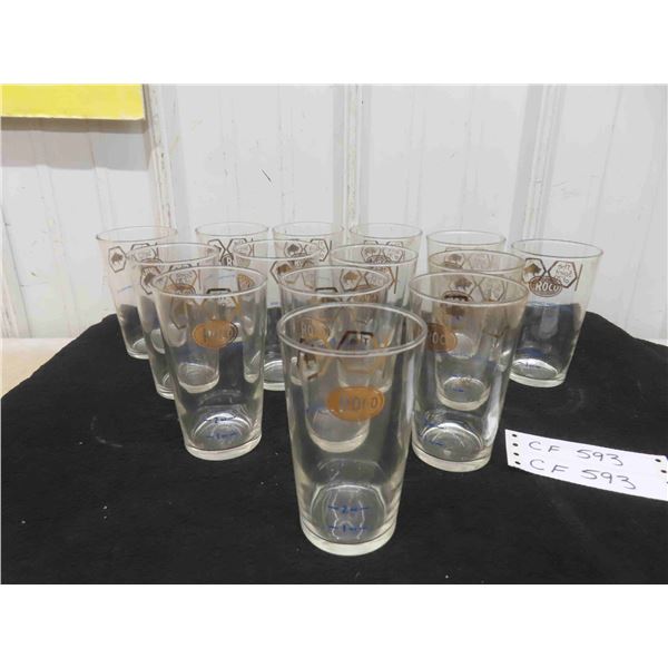 (14) ROCO Hi-Ball Glasses Manitoba Centennial 1870-1970