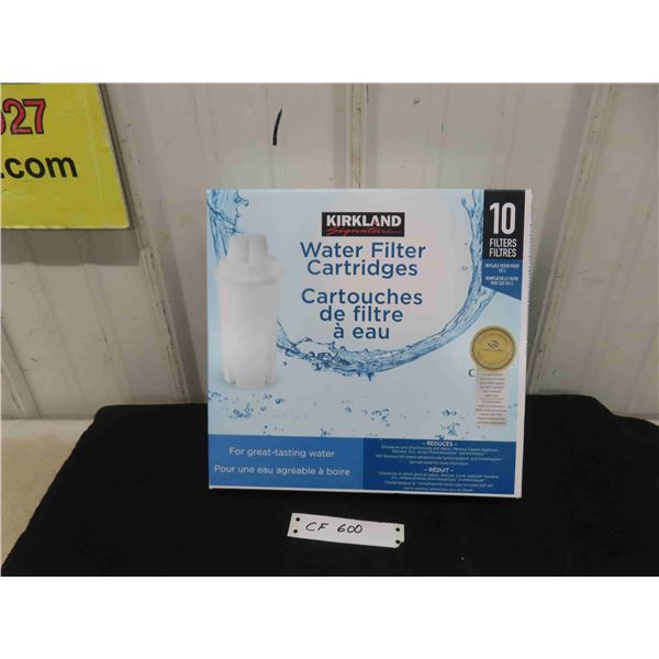 New Kirkland Water Filter Cartridges 10 Filters