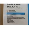 Image 7 : New in Box Shower Set 3.5" x 32" x 60" Base + Shower Door (2 Boxes) 