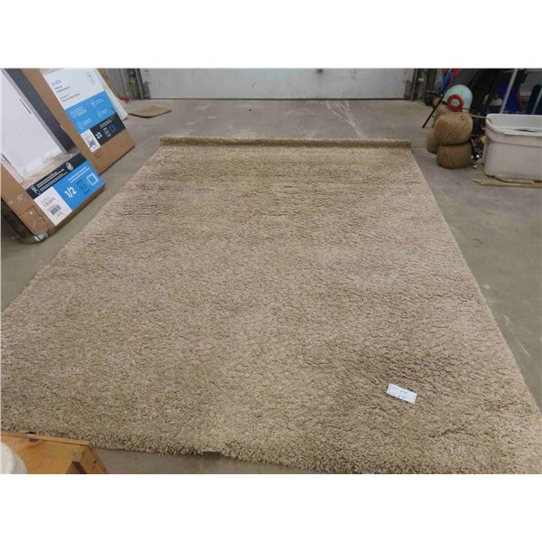 Beige Shag Rug 95  x 124 