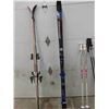 Image 6 : 2 Sets of Skis + Poles Includes Salomon Bag