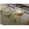 Image 5 : (52) pcs Ridgeway Bone China ; Serving Pieces, Nappies, Bowls, Cups + Saucers, 