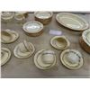 Image 7 : (52) pcs Ridgeway Bone China ; Serving Pieces, Nappies, Bowls, Cups + Saucers, 