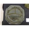 Image 2 : 2 pcs Gold Depression Glass