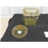 Image 6 : 2 pcs Gold Depression Glass
