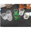 Image 5 : Bar Ware ; 25 Glasses, Decorative Wooden Barrel with 2 Shot Glasses