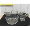 Image 4 : 12 Crystal / Glass Serving Dishes + Crystal Candy Bowl