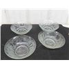 Image 6 : 12 Crystal / Glass Serving Dishes + Crystal Candy Bowl