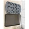 Image 2 : Cook/ Bake Ware ; Cookie Sheet, Muffin  Pan, Fry Pans + Pots