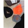 Image 4 : New Leather Gloves Sz 12, Suspenders, Ball Cap, Tuque, Heating Pad, plus more