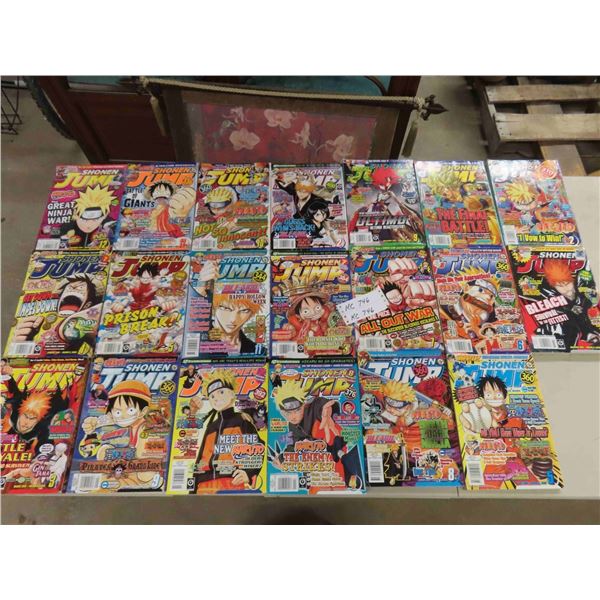38 Issues Shonen Jump Mango Magazines - 2006-08, 2010, 2011
