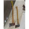 Image 3 : Axe Lot, 6pcs - Assorted Styles, 2 Axe Heads, Brush Axe
