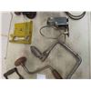 Image 5 : Misc. Tools ; Vintage Hand Drills, Plane, Goggles