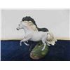 Image 8 : 2 Franklin Mint Black Beauty Porcelain Statues by Pamela Du Boulay; 9" x 12" + 7.5" x 9"
