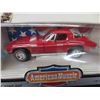 Image 2 : 1963 Corvette Stingray Red 1/18th American Muscle ERTL - New