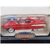 Image 6 : 1957 Chev Belair Convertible 1/18 Red American Muscle ERTL
