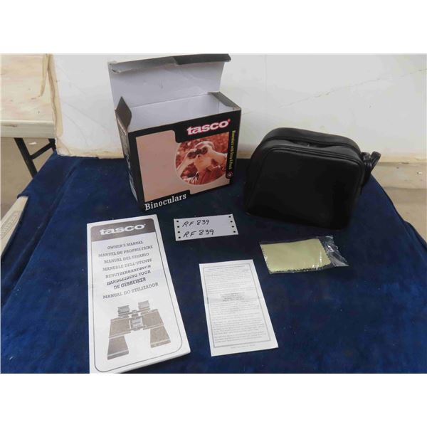New Tasco Binoculars 7 x 35mm Wide Angle with Strap + Pouch