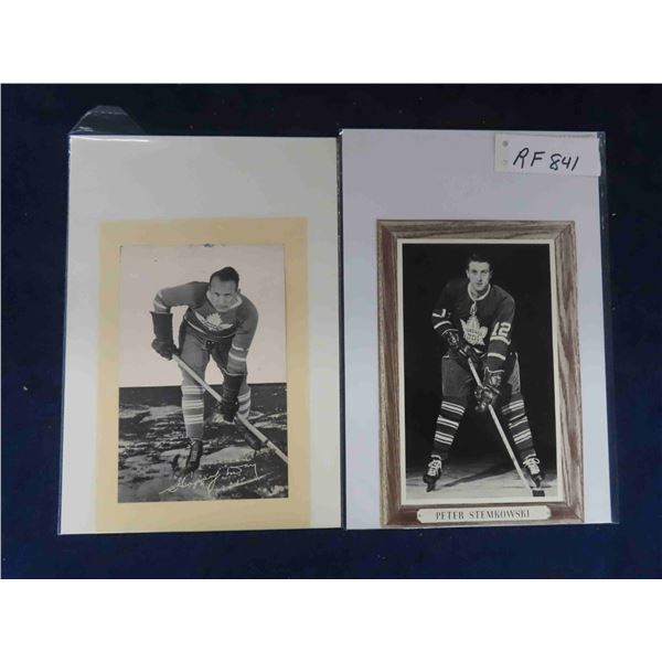 Beehive Hockey Photos Peter Stemkowski Toronto GRP 3, Hap Day Toronto GRP 1