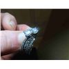 Image 10 : 14kt White Gold Ladies Crossover Style Engagement Ring  with 3mm Shank , Soldered 