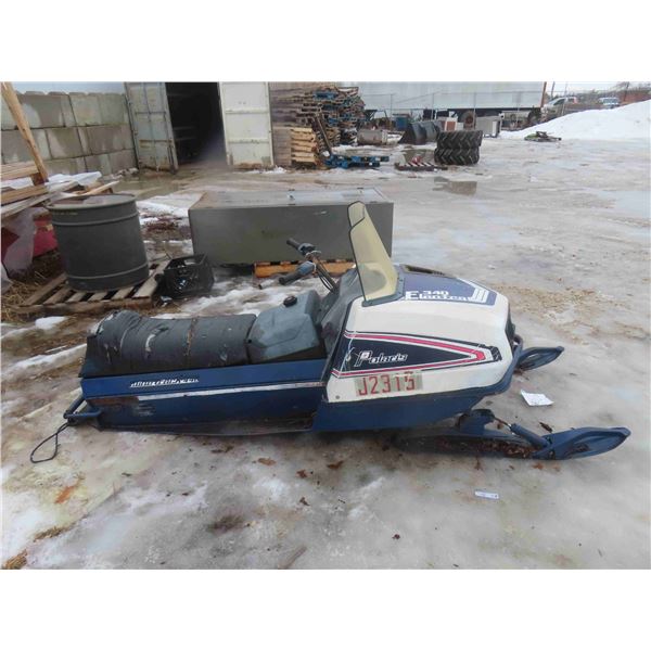 Polaris 440 Electra Snowmobile Serial# 0209415 - Has TOD -Not Running, Selling As