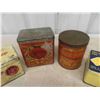Image 3 : 6 Household Tins ; Blue Ribbon Baking Powder, Ridgeway Tea, Edwards Coffee, 
