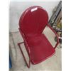 Image 7 : 3 Metal Vintage Yard Chairs