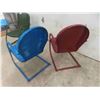 Image 8 : 3 Metal Vintage Yard Chairs