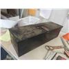 Image 2 : Metal Tool Box with Odds n Ends of Tools ; Wrench, hammer, 1/2 + 3/8" Ratchet,