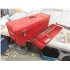 Image 9 : Metal Tool Box with Tray 9" x 9" x 26" and tools; Nail Puller, Allen Keys, Screwdrivers,