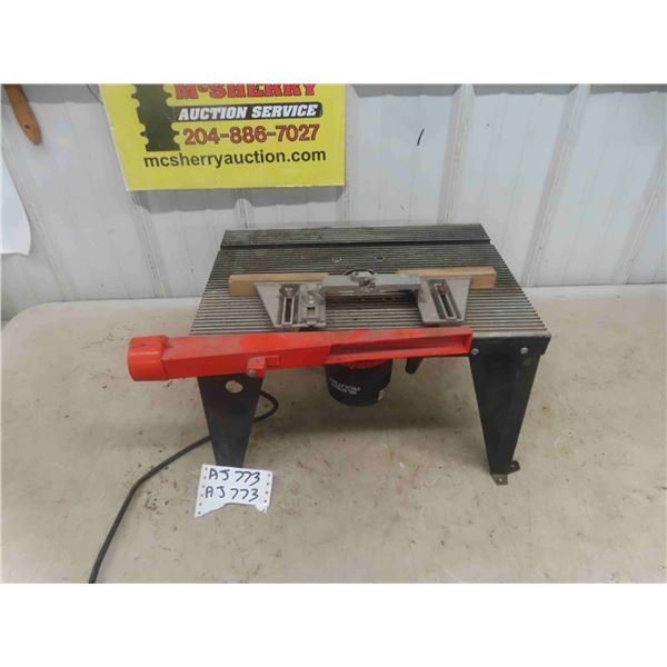Craftsman Router Table Craftsman router table