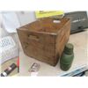 Image 3 : Silverwood Dairies Crate, Metal Money Box, Wall Mount Metal Cabinet 5" x 12" x 16", 