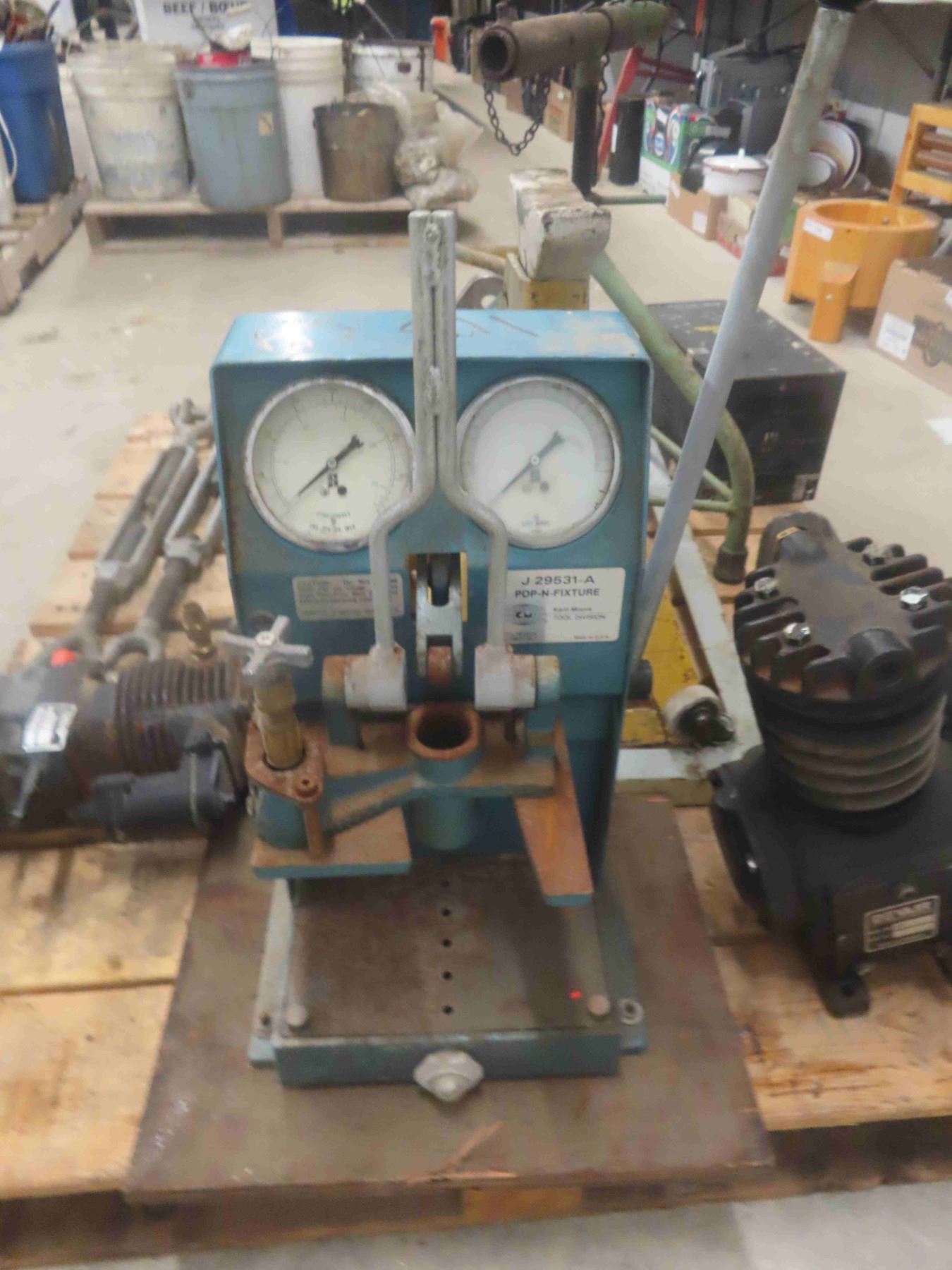 Beautiful view of Compressor Jack Pallet Stabilizer System