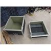 Image 5 : (2) Fitted Hard Shipping Case Both - ; 21" x 22"x 22" 
