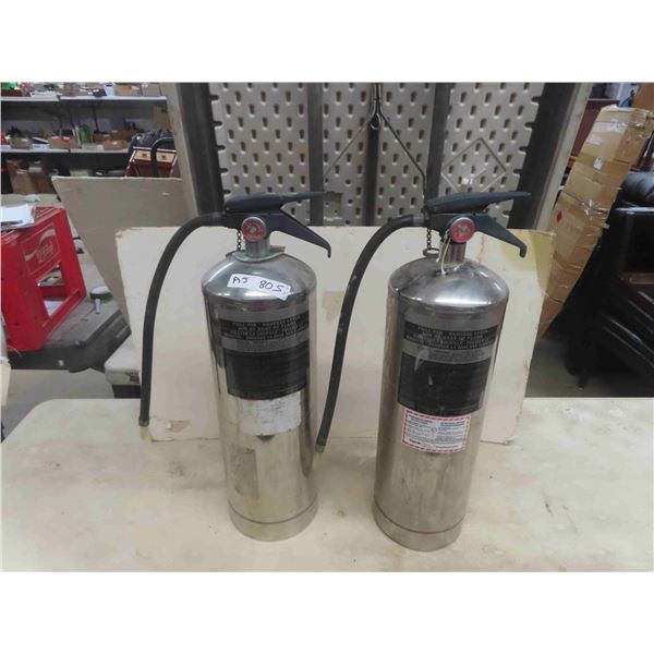 2 Fire Extinguishers