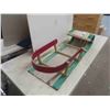 Image 4 : Torpedo Wooden Youth Toboggan with Fall Out Rails