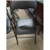 Image 3 : (5) Black Folding Chairs