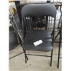 Image 4 : (5) Black Folding Chairs